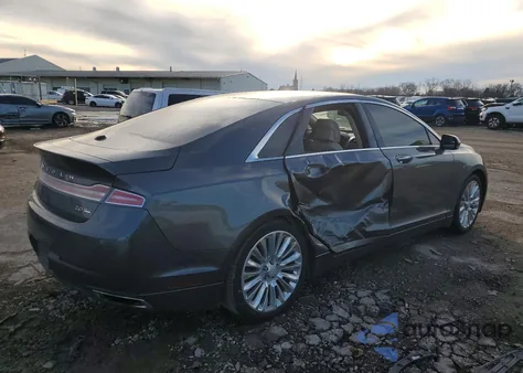 2016 Lincoln Mkz из США, поврежденный, VIN 3LN6L2J90GR617351